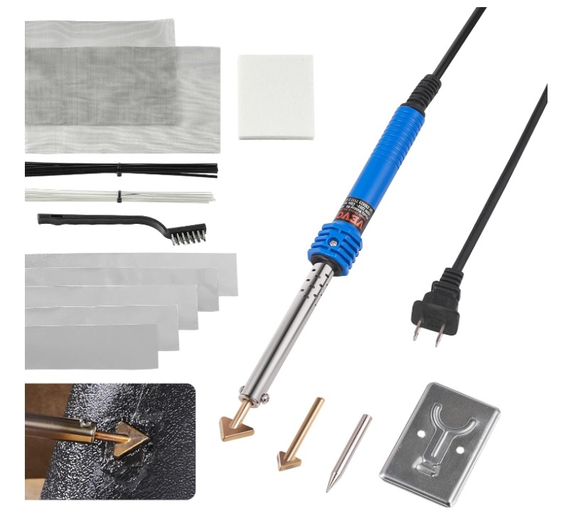 批发110V60W电烙铁美规热式60瓦EU胶柄多用尖嘴洛铁套装 美规烙铁