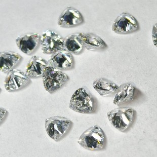 Fat Triangle, Round Triangle, 5Aspg Zircon Cubic Zirconia Loose Stone, Loose Diamond