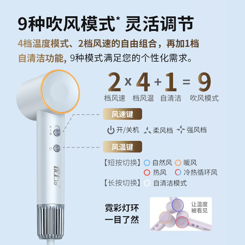 优士新款吹风机家用宿舍大风力高速电吹风便携式速干吹风筒批发|undefined