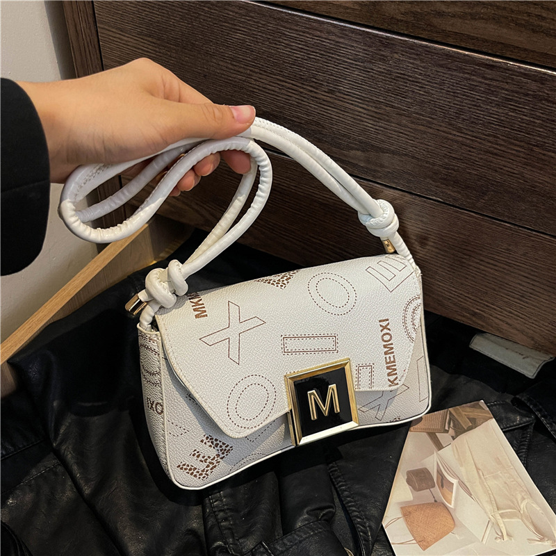 Fashion bagsM bolso de brazo otoño 2024 bolso nuevo estilo de alta moda moda moda bolso de hombro