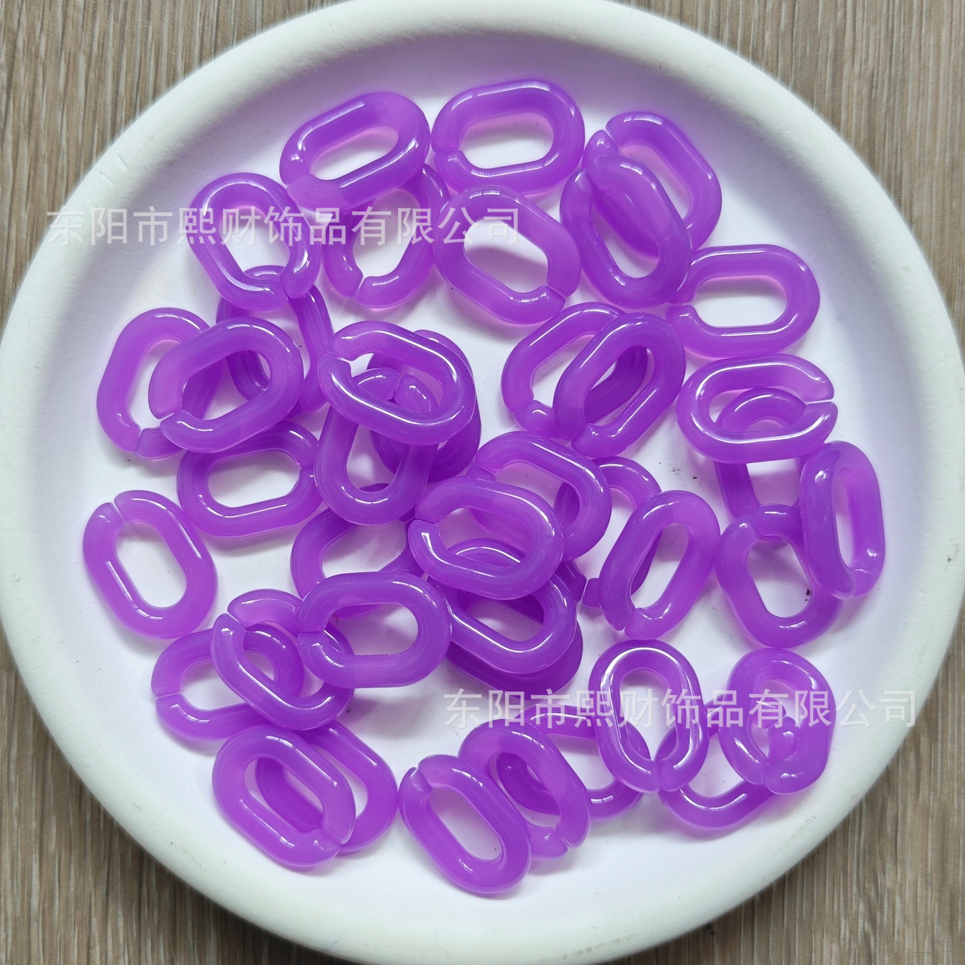 20x14mm color acrílico cadena hebilla anillo llavero bolsa colgante accesorios de la joyería de DIY fábrica al por mayor