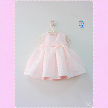 新款婴儿满月周岁礼服童裙 女宝宝百日礼服蕾丝连衣裙