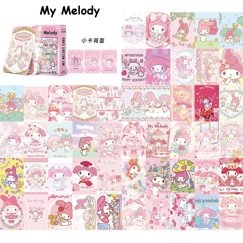 Лазерные карточки Sanrio: Cuolomi Merte Titana Paqu Dog, набор маленьких карточек 50 штук, коллекционные карточки