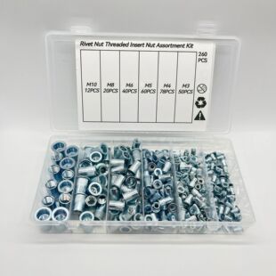 260PCS�{�\���T��ĸ�����׼����T��ĸ�ݼyǶ����M3-M10 �羳����