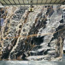 幻影黑天然大理石楼梯踏步板别墅石材装修背景墙洗手台盆