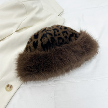 毛茸茸蒙古帽子女秋冬装防寒保暖东北盆帽毛毛护耳帽显脸小渔夫帽