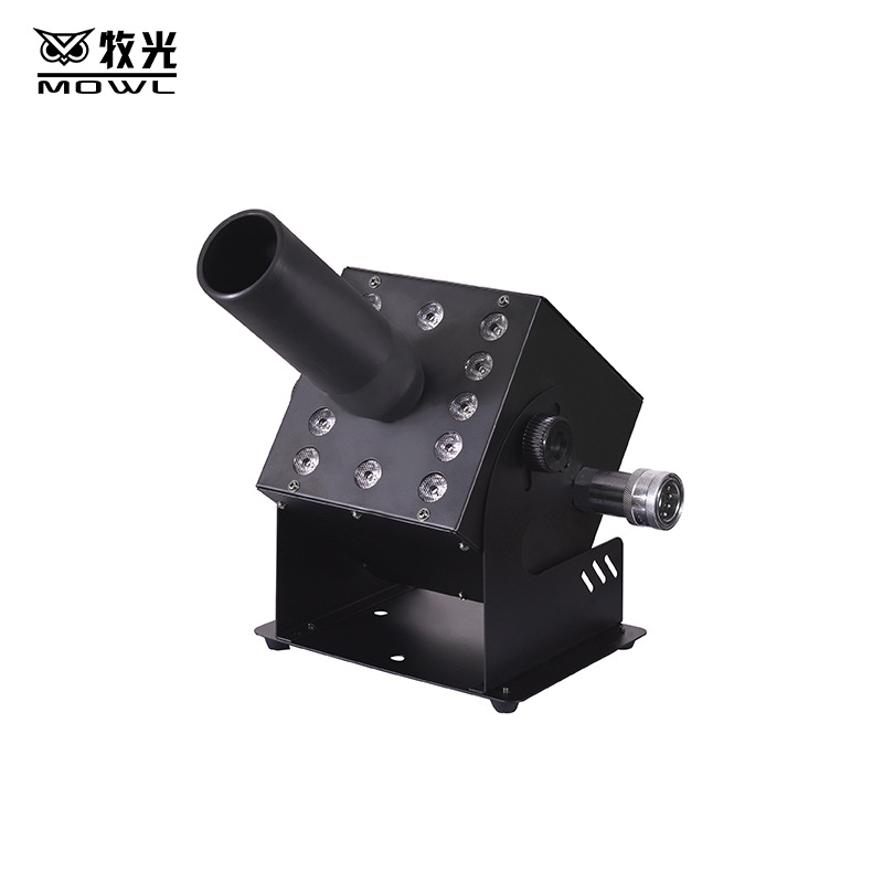 Máquina de columna de aire de dióxido de carbono LED Máquina de columna de aire de CO2 Máquina de humo de columna de aire multiángulo Máquina de humo de rendimiento de etapa de barra