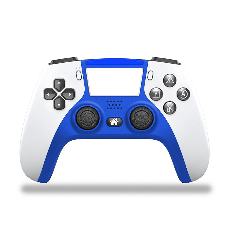 Modelo privado PS4 GamePad P4 Bluetooth GamePad inalámbrico de seis ejes programable doble vibración PS5 apariencia
