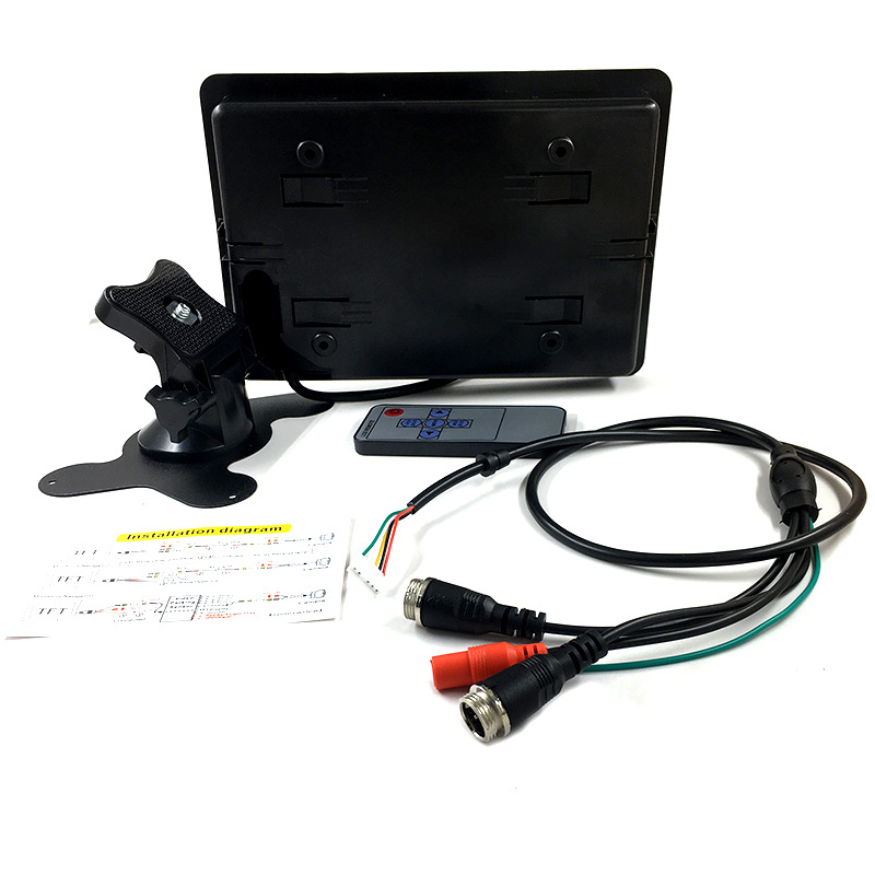 7-inch LCD display, two-way high-definition vehicle-mounted display, engineering vehicle, truck reversing image vehicle-mounted display