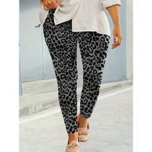 G 34861 Leopard print yoga pants ��������٤������