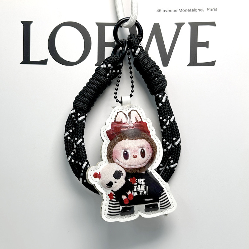 Labubu 携帯電話ストラップ 小銭入れ キーホルダー ペンダント キーチェーン ペンダント カードホルダーは香り袋として使用できます|undefined