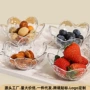 塑料樱花水果醋碟