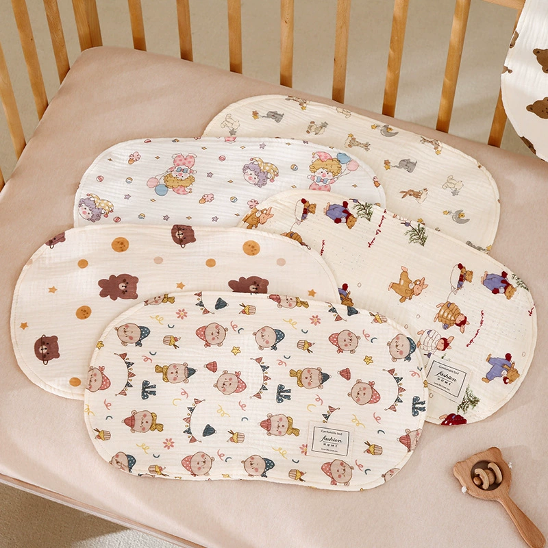 Children's summer gauze cotton breathable pillow for new born