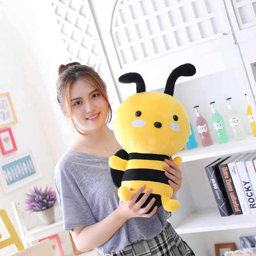 The same style little bee plush toy animal figurine birthday festival event gift claw machine doll