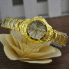 Golden sports fashionable steel belt, quartz watches suitable for men and women, women's watch, wholesale