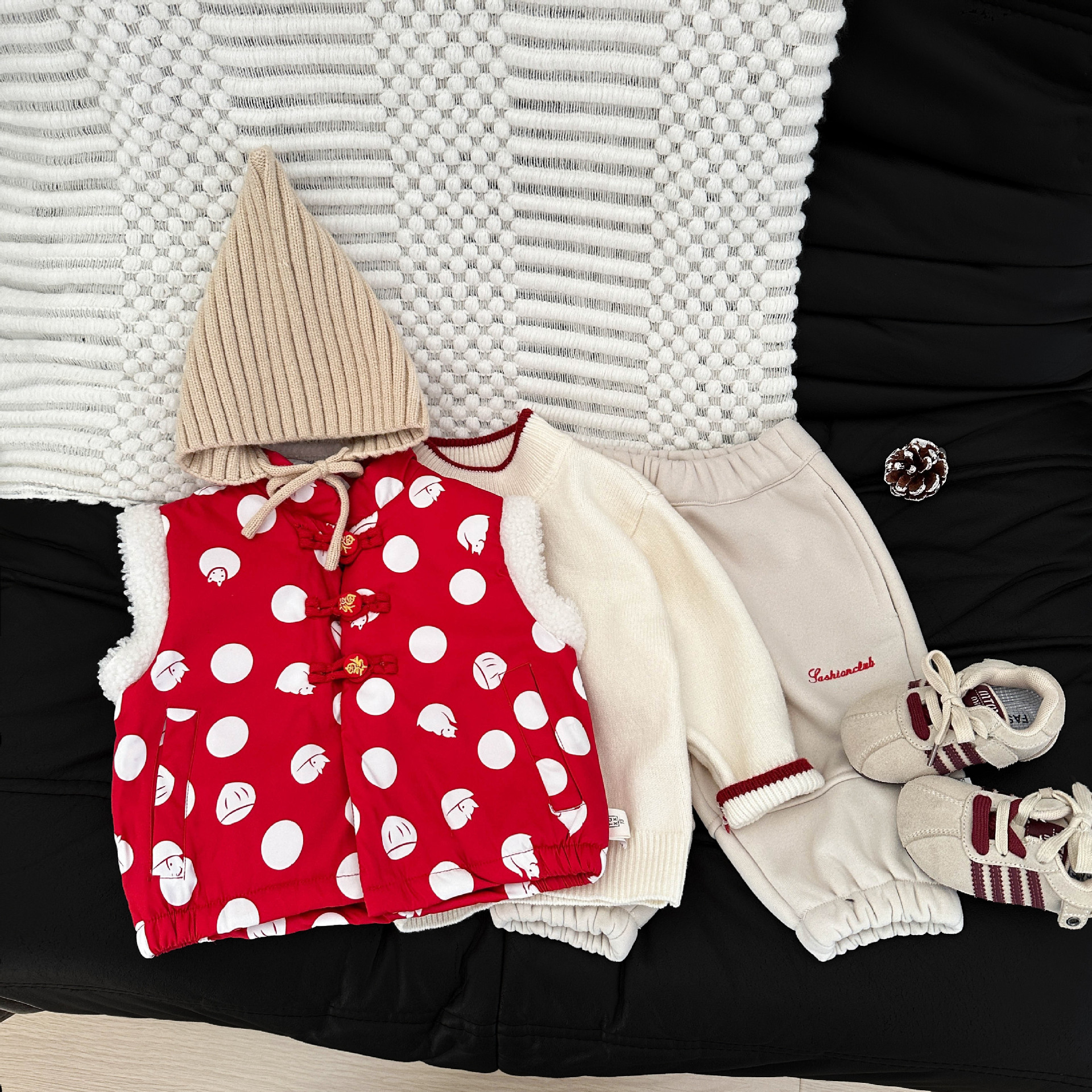 Baby chaleco Tang vestido de aniversario de niños vestido de Año Nuevo chino vestido de Año Nuevo chino vestido de Año Nuevo chino vestido de Año Nuevo chino