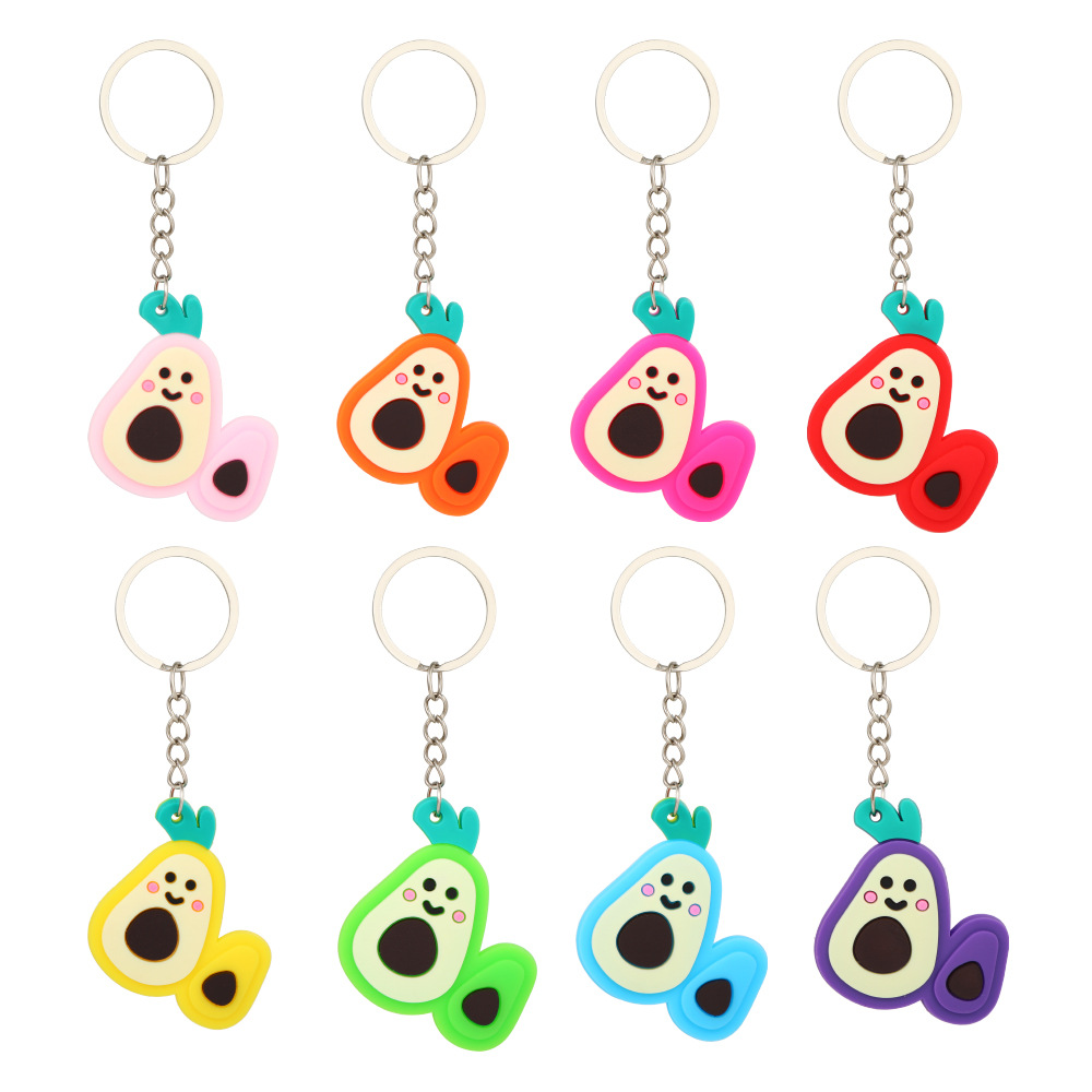 Cute Fruit Resin Bag Pendant Keychain display picture 2