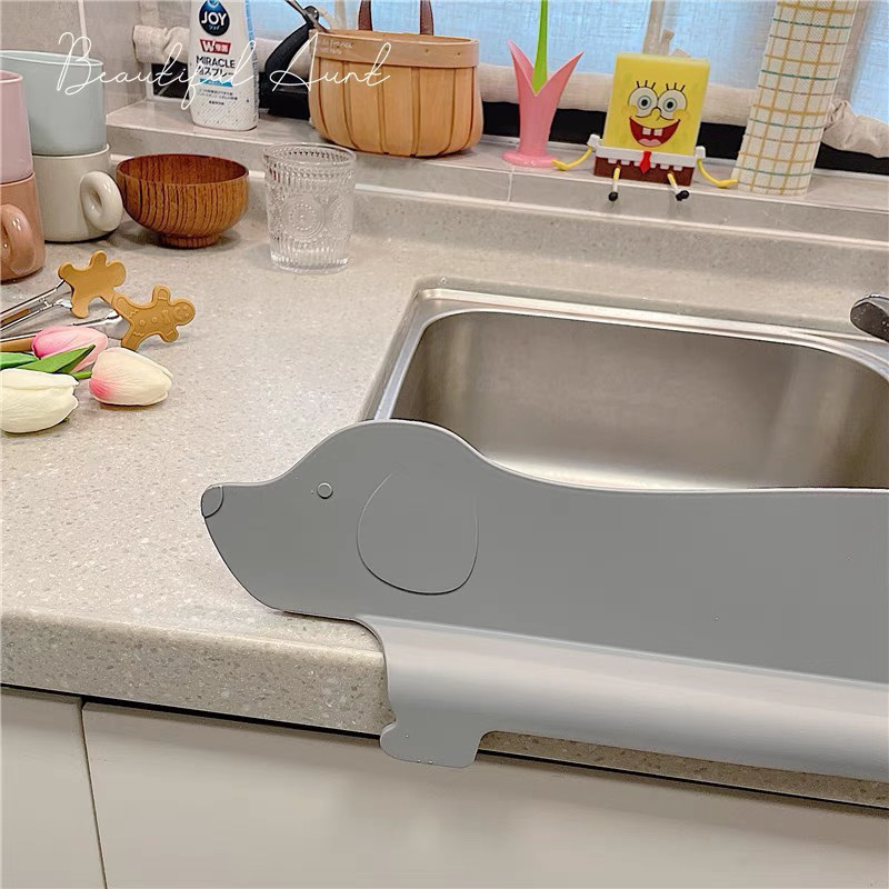 キッチンシンク洗面台防水バリア防沫バリアシンク食器洗いシンクシンクカウンタートップシリコン|undefined