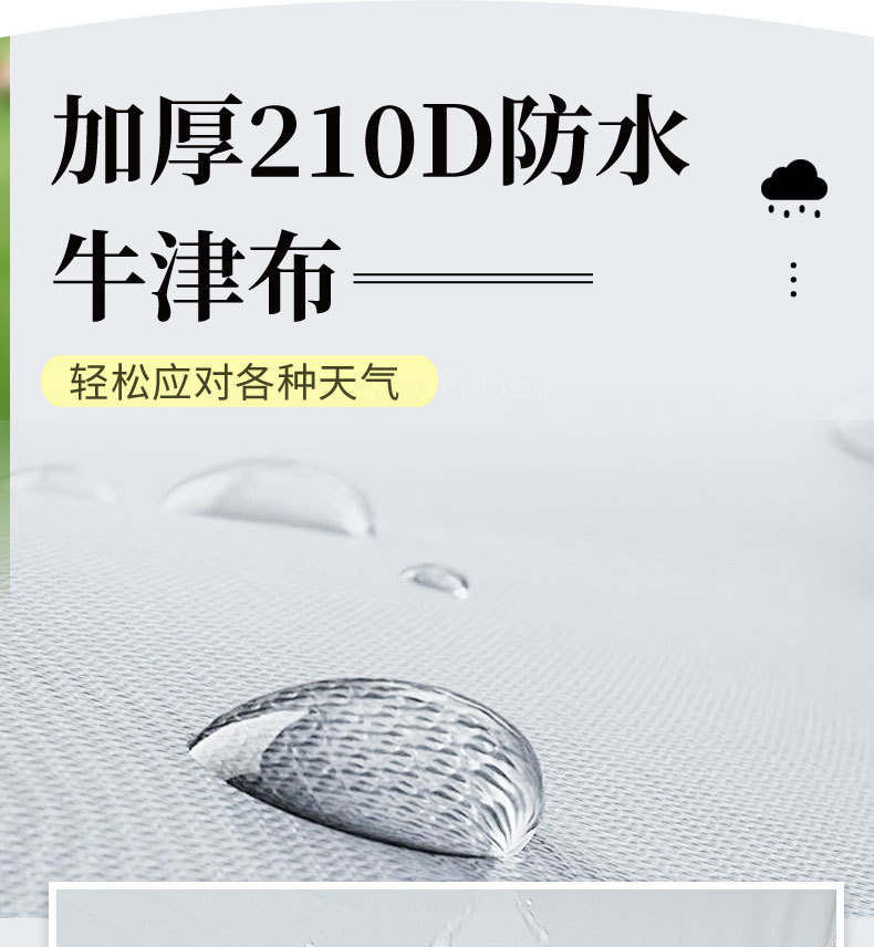 4-Pole Black Glue Canopy Shading Sunscreen Rainproof Outdoor Camping Tent Portable Awning Canopy Butterfly Octagonal Sky