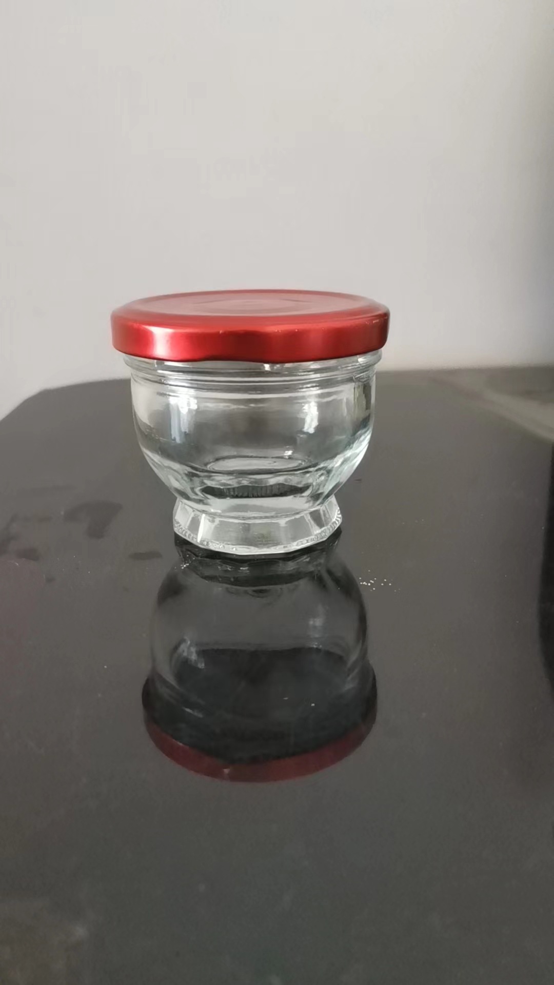 厂家批发鲜炖燕窝瓶莲花盏鲜炖蜂蜜玻璃瓶小清新自制果酱瓶