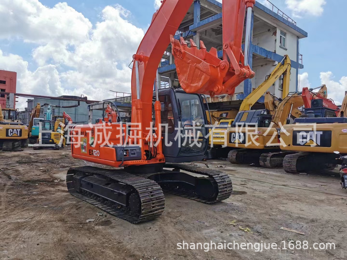 日立EX120-5挖掘机 Hitachi EX120钩机