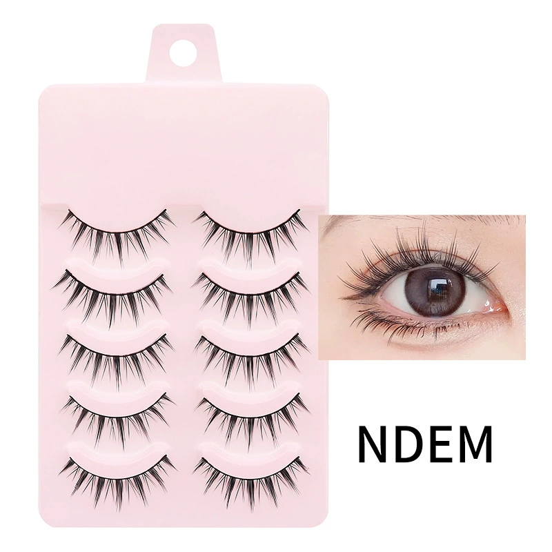 False Eyelashes DINGSEN, 5-Pair Set, Everyday & Cosplay Styles, Assorted Bands