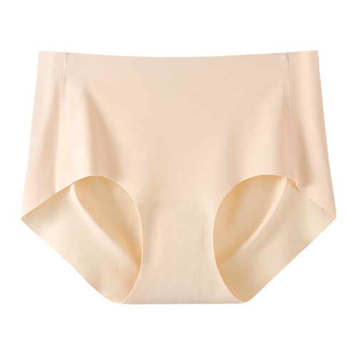 One-piece seamless panties for women, ice silk, yoga, fitness, women's pure cotton, pure cotton, antibacterial, sexy girls