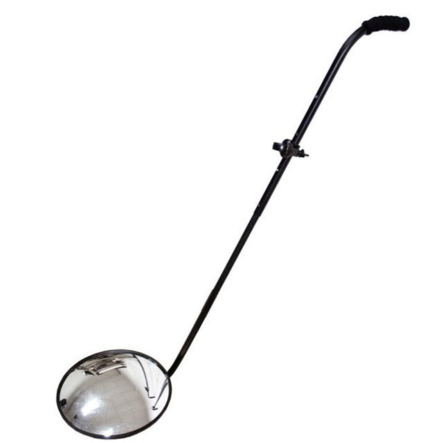 V3汽车车底检查镜可视带灯探测伸缩汽车底盘便携式反光镜