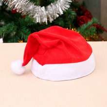 Regalos De Navidad Sombreros De Navidad Sombreros De Papá Noel Sombreros De Terciopelo Dorado Para Adultos Y Niños display picture 2