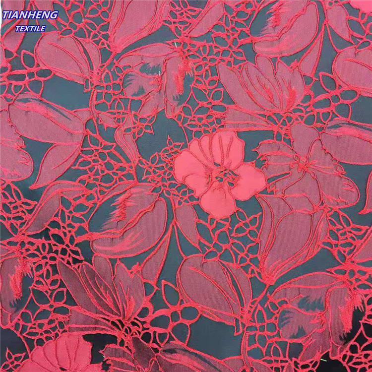 预定立体浮雕多色提花 女装外套连衣裙旗袍箱包帽子手作面料批发
