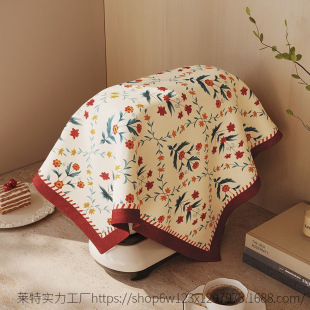 Coffee machine dust cover kitchen cover cloth household multifunctional cover cloth refrigerator printer dust cover towel