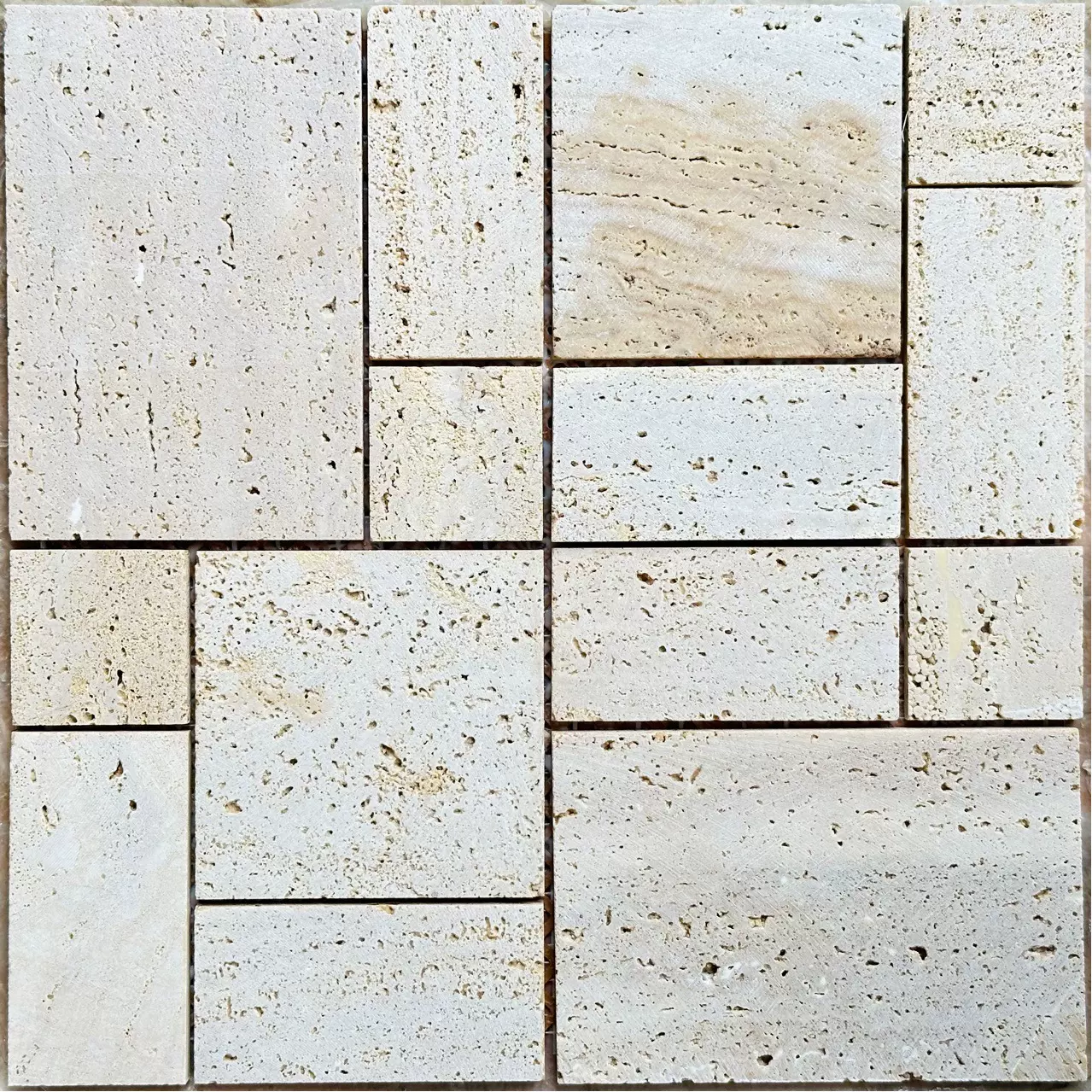 天然黄洞石莱姆石limestone墙面砖花园别墅地砖马赛克瓷砖tile