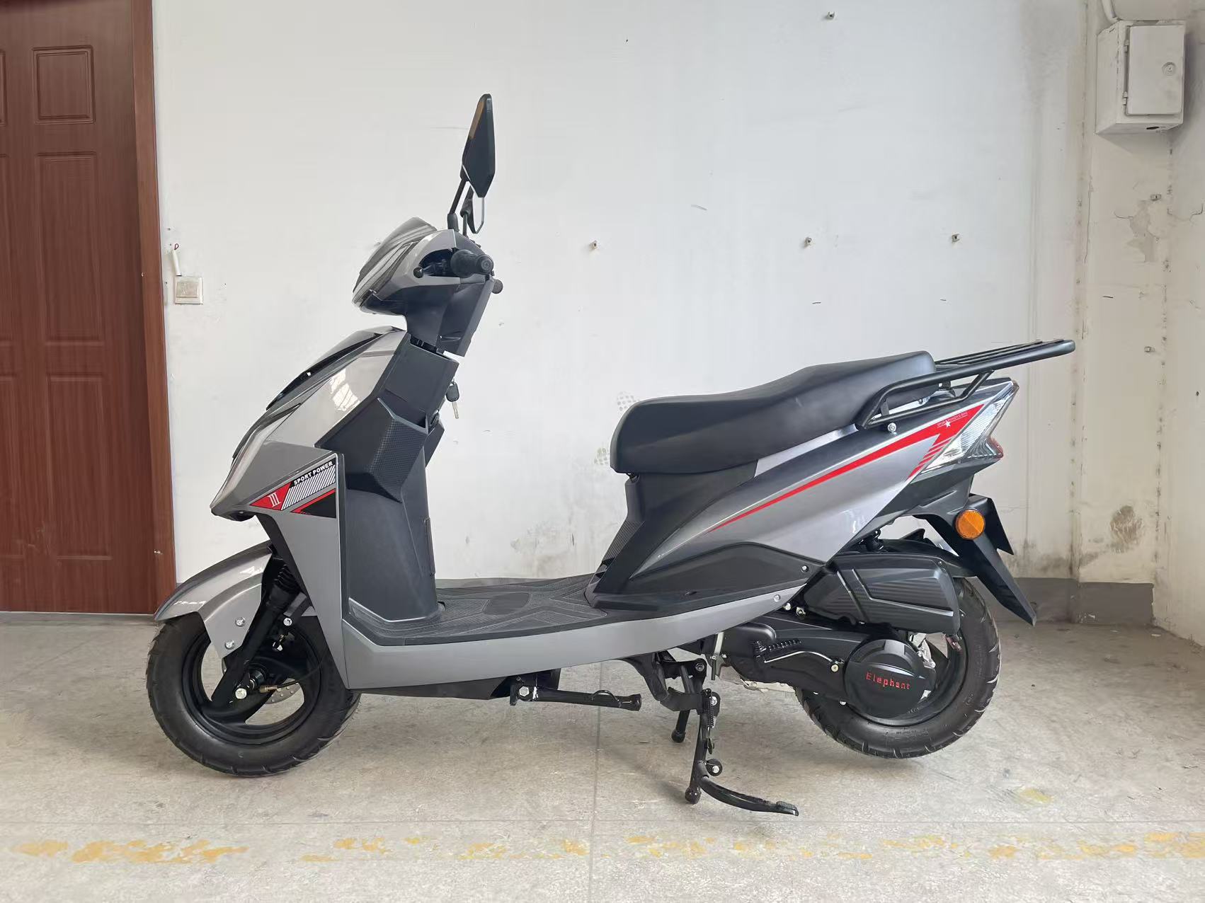 Motorcycle Scooter Wolf Warrior 3 Fuel-Powered Cool Scooter Two-Wheeled Fuel Vehicle 125Cc Cross-Border Foreign Wholesale