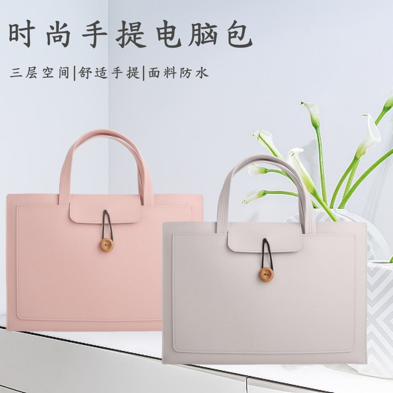 Bolso de computadora portátil para Lenovo Xiaomi Huawei Matebook14 Apple Macbook pequeño nuevo bolso