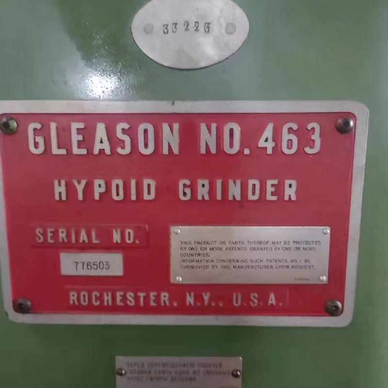 美国格里森GLEASON NO.463弧齿磨齿机　最大加工直径864mm