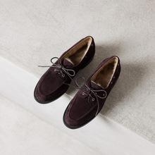 女士行走自如时尚2025年秋冬新款圆头粗跟低跟乐福鞋舒适深口单鞋