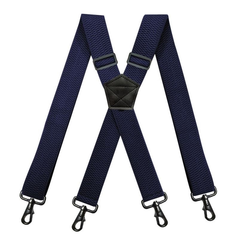 Navy blue corn pattern (hook style)
