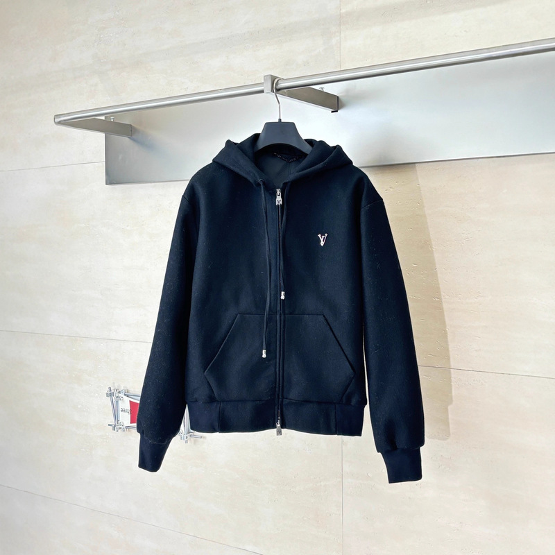 Correct Version of Lujia 25Fw New Wool Technology Waist Metal Logo Letter Logo Zipper Jacket