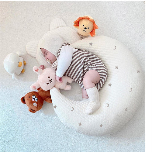 Baby Essentials Breastfeeding U-shaped Pillow Cushion Baby Sleeping Pillow Children Prone Pillow Newborn Nap Mat Cross-border Bestseller