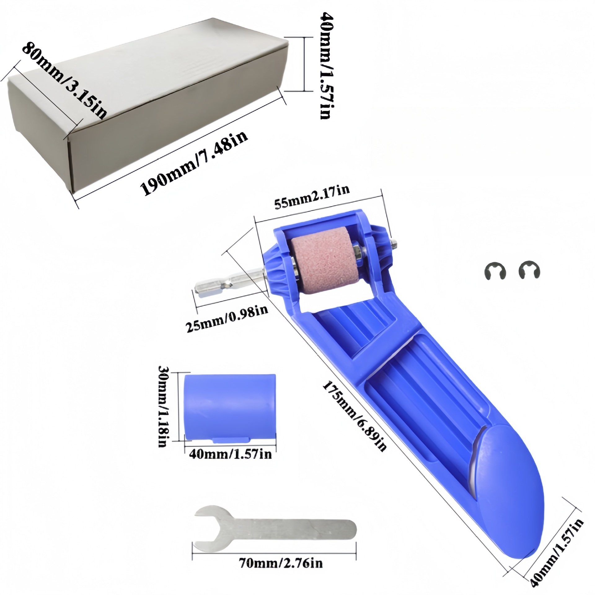 Taladro máquina de pulir portátil taladro eléctrico amoladora taladro cabeza rectificadora hierro ordinario mango recto broca amoladora