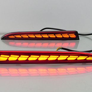 Suitable for 16-23 Cadillac Xt5 Led Rear Bumper Lights, Special Car Modified Rear Bumper Lights, Flowing Turn Signals