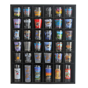 Cross-border 36-box Ancient Roman Cup Frame Display Stand Faceless Frame Wine glass display frame Collectibles