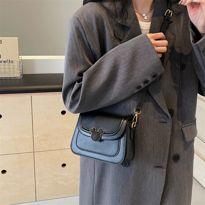 Shoulder bag, retro one-shoulder bag, high-end