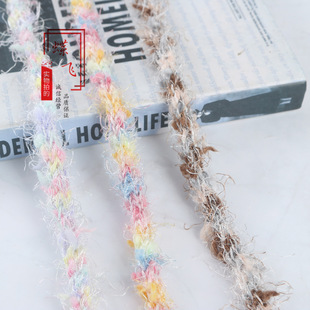 1.5cmС���L��ɫë��������߅�����ֹ�����DIY�l��b��ñ���o��
