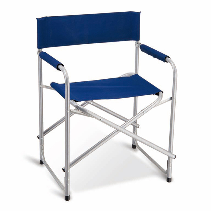 [Daxuan Outdoor] Silla de director de campamento de aleación de aluminio plegable, silla de campamento, respaldo ligero, taburete de pesca