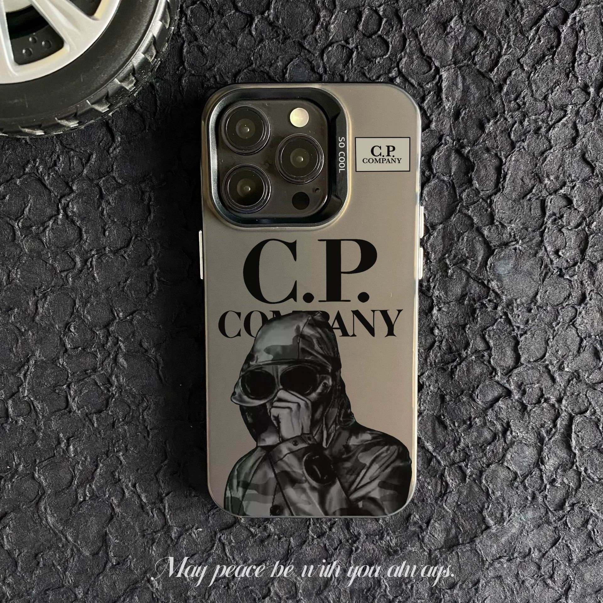 Чехол совместимый с Apple, для iPhone 16, iPhone16 Pro, защитный чехол, черная маска, iPhone, (跨境贸易)