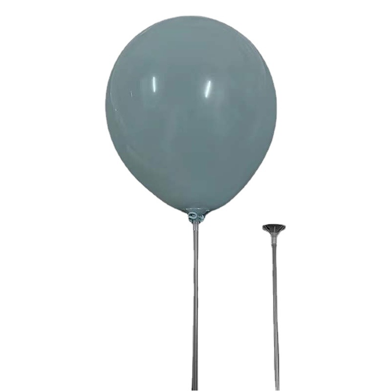 40cm white balloon pole transparent color drag Pole Pole Balloon Cup stick balloon pole