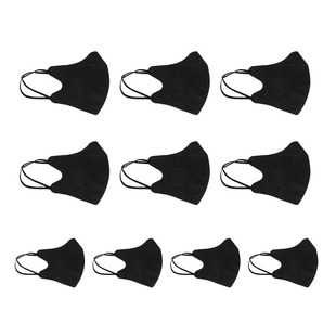 10Pcs Cross-Border Disposable Mask 3D Stereo Mask Summer Thin Three-Layer Adult White Protective Breathable