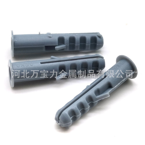 Wholesale Nylon Expansion Screws for Multisize Plastic Expansion Tubes, Yellow, White, Green, Gray Expansion Rubber Seals