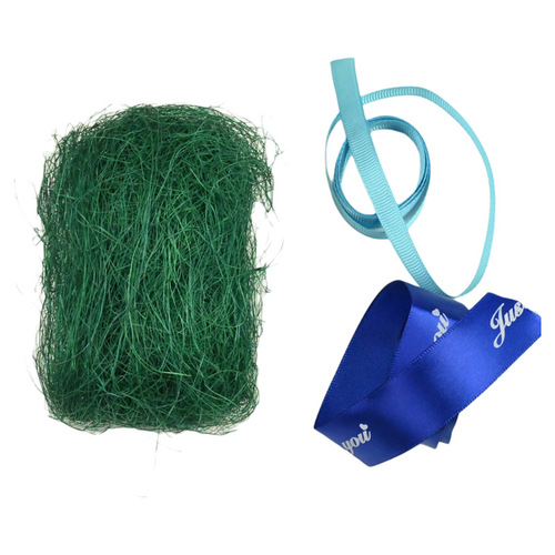 Handmade dry flower craft ribbon gift, 10g faux flower material, floral arrangement, dried flower accessories with grass.